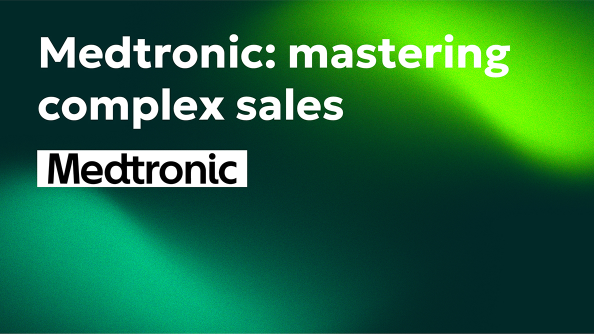 How Medtronic empowered their sales force to drive surgical innovation in healthcare