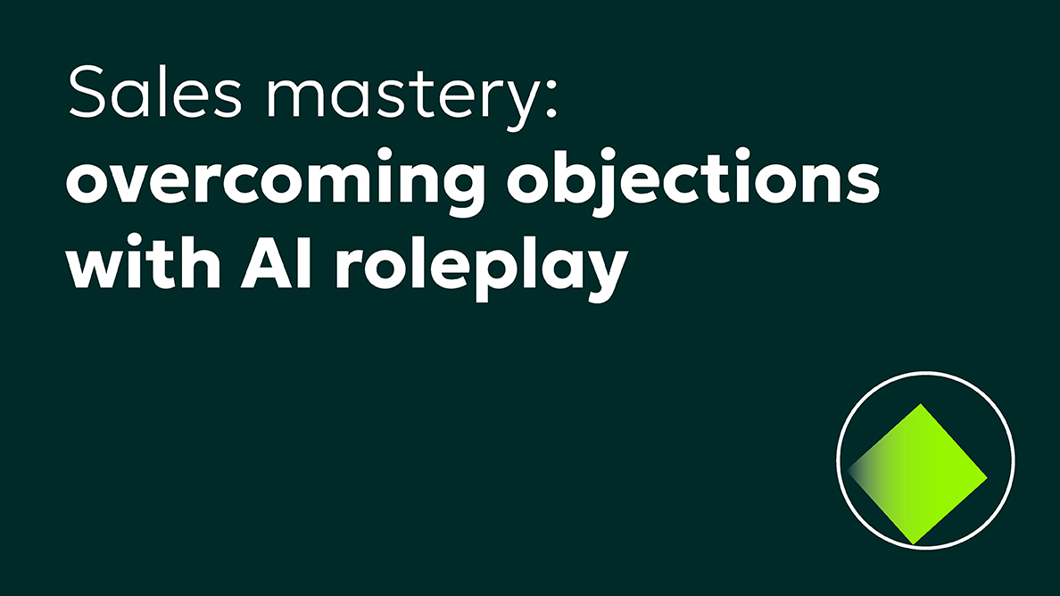 Master sales objections: AI-powered objection handling that closes deals